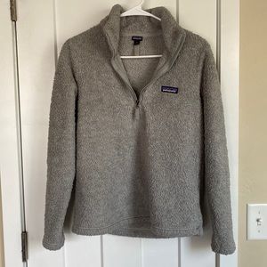 Women’s grey Patagonia quarter zip